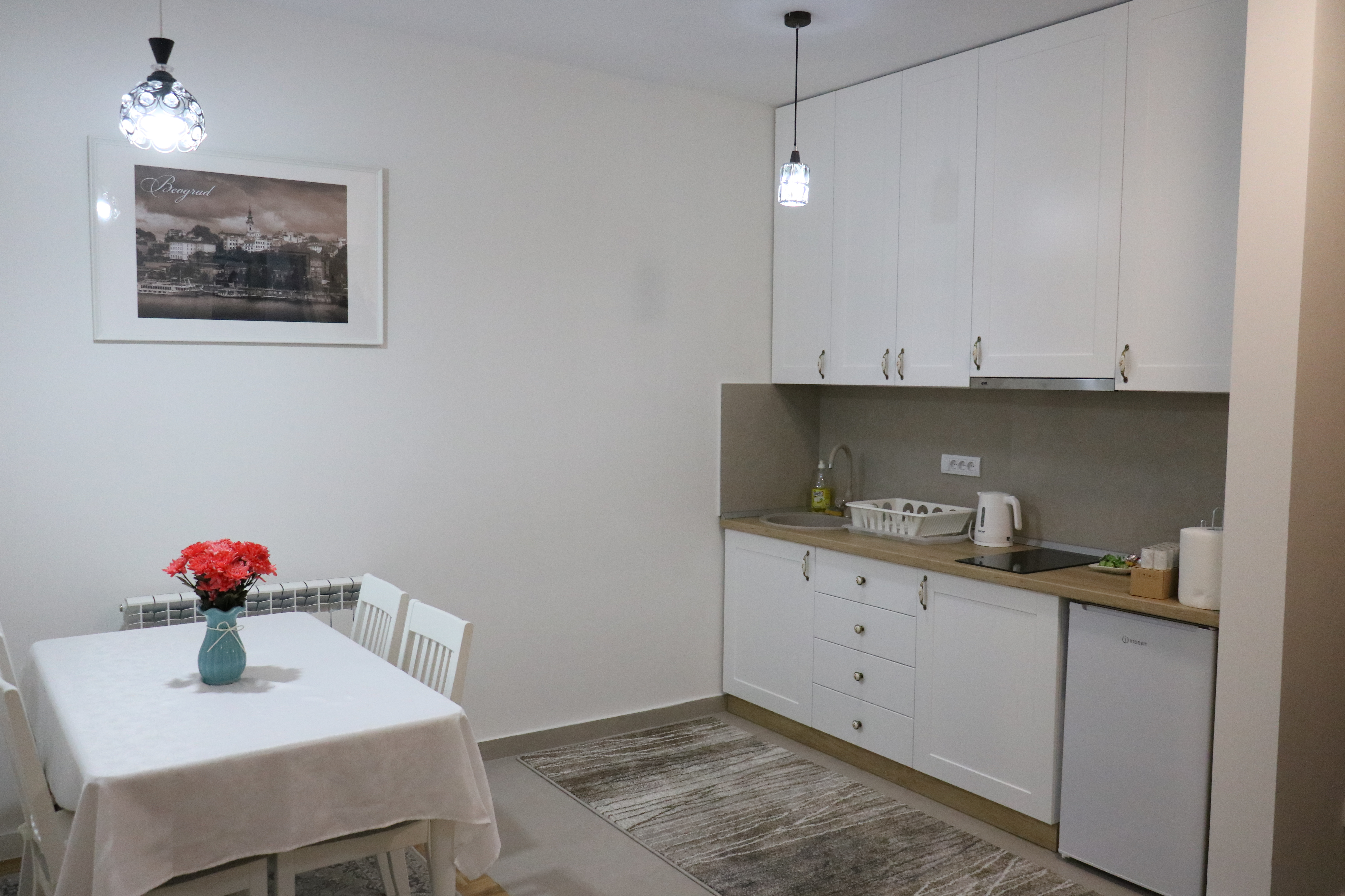 Sunny Oasis Apartment 10 Kitchen, Belgrade